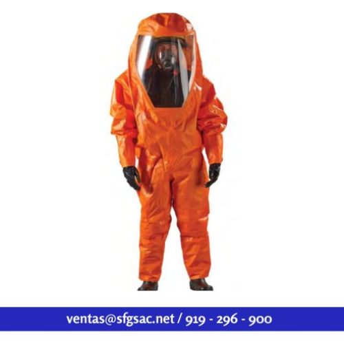 Ansell, Traje Microchem 6000 Gas Tight Modelo 802-GA1, 1/paquete