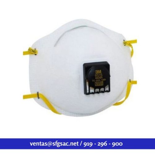 3M, Mascarilla 8515 N95, 2/Paquete