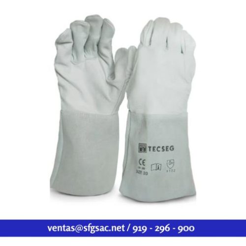 Tecseg, Guante soldador Tig AS090, 12/Paquete